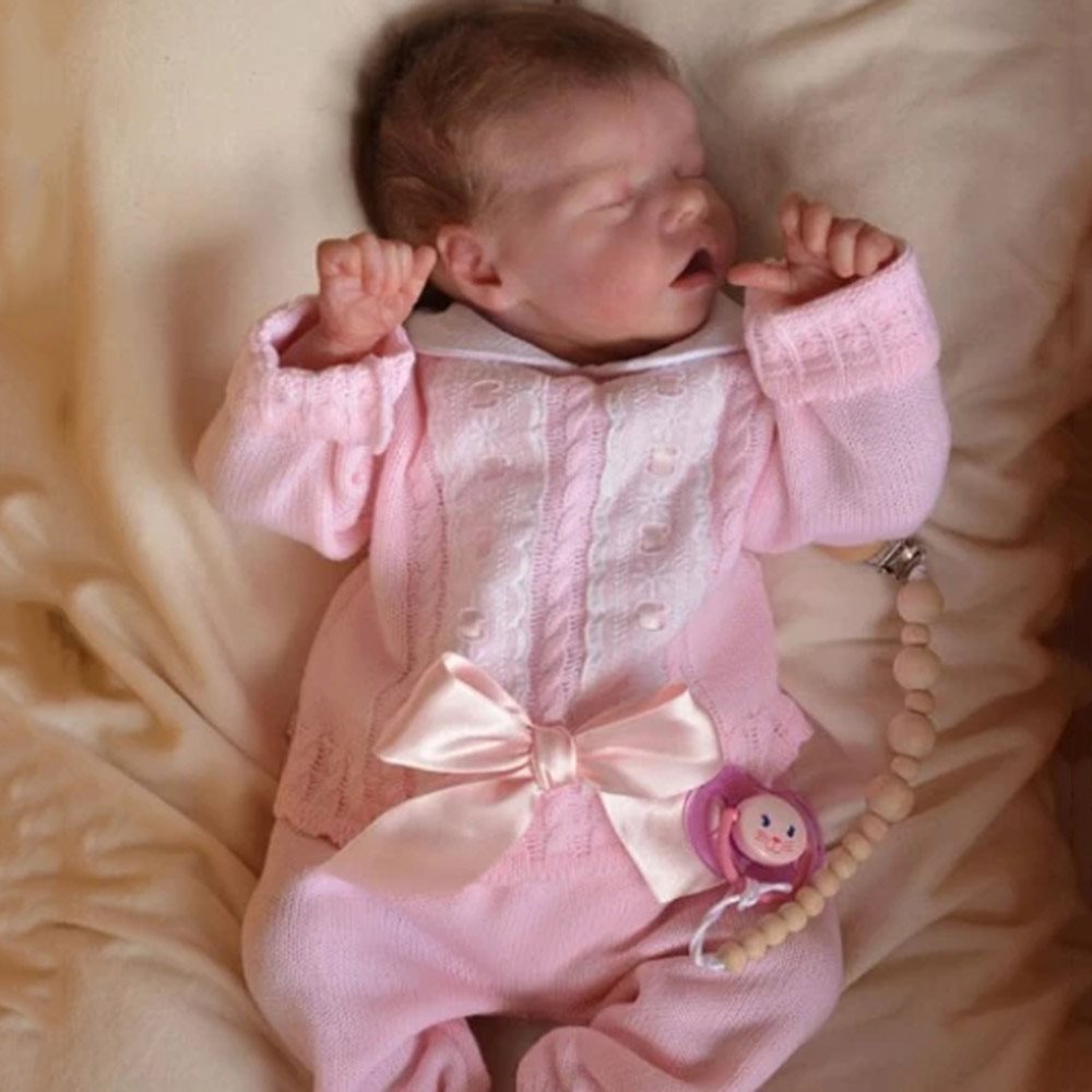 17'' Real Lifelike Twina Reborn Baby Doll Girl