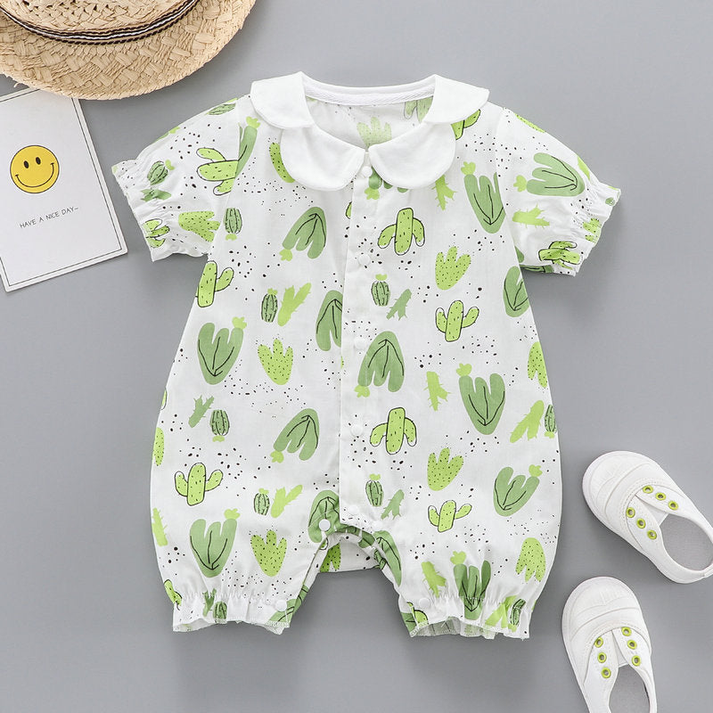 Cactus Print Summer Clothes for 50-55cm Reborn Dolls