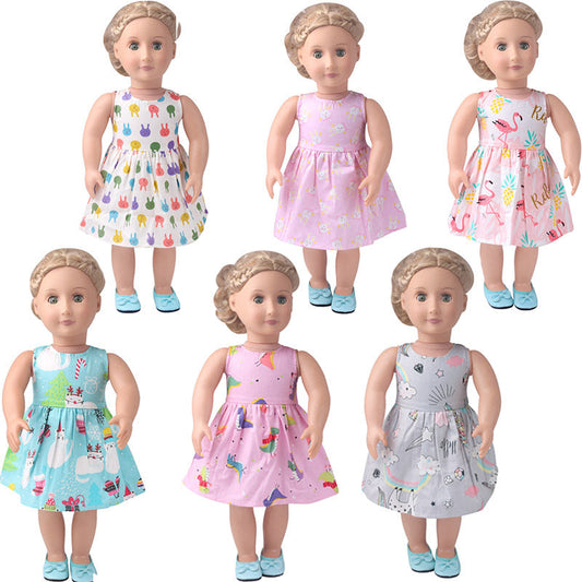 18 inch American Girl Floral Dress