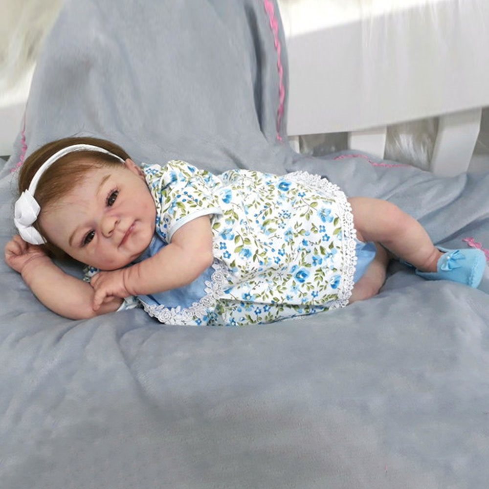 20''Alla's Babies Reborn Baby Doll Girl Cocomalu