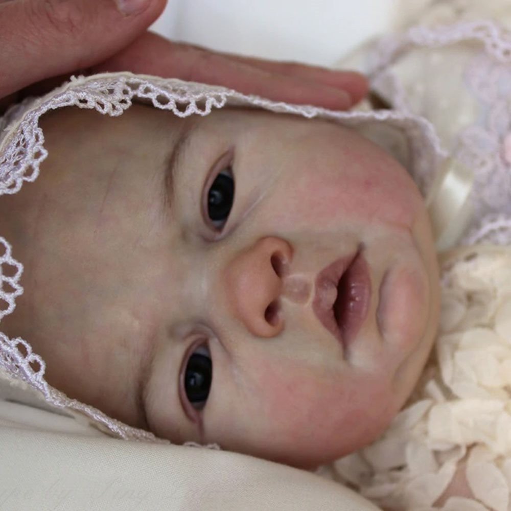 17"Lifelike Lovelyn Awake Reborn Vinyl Doll