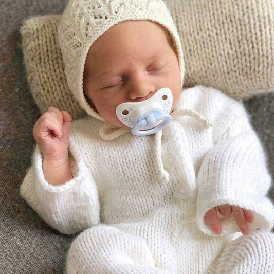 22''Full Silicone Sean Reborn Baby Doll Girl