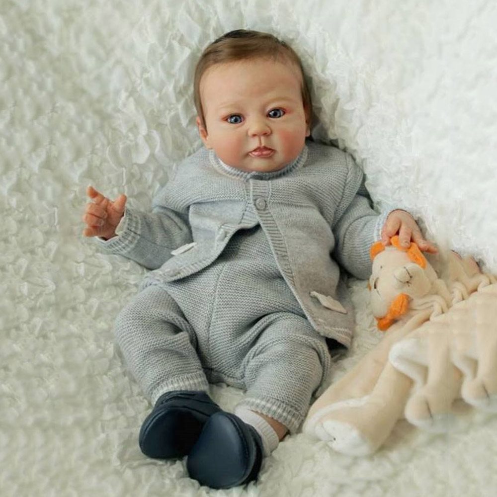 17''inch sweet Realistic  reborn baby doll mio