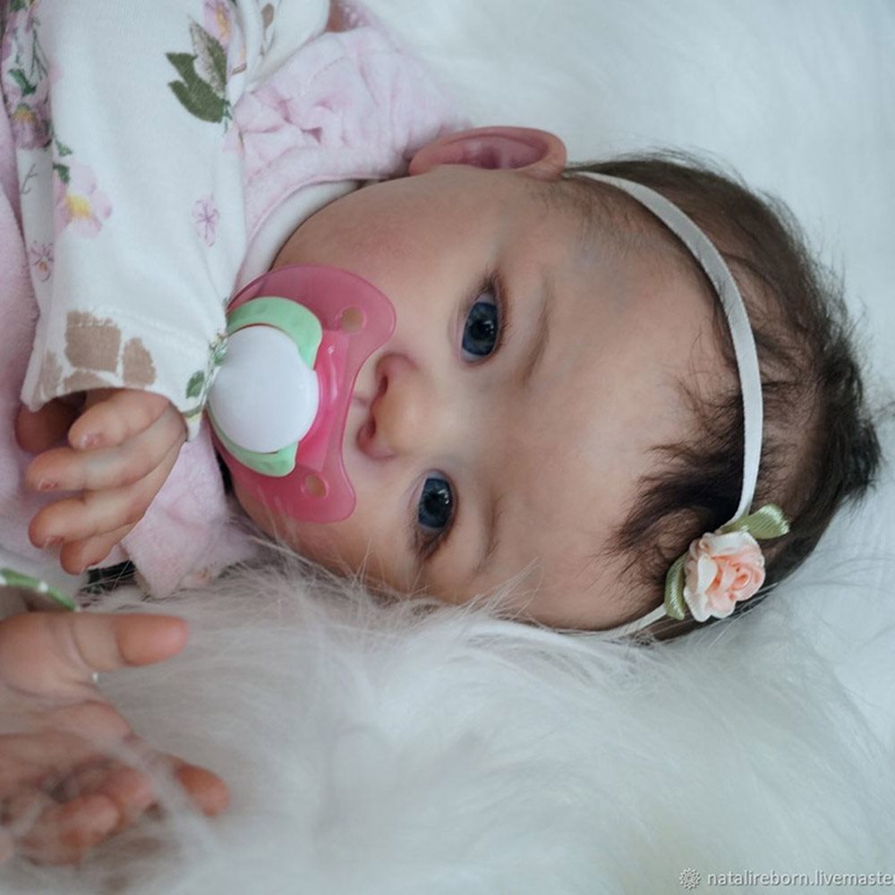 17" Taylor Realistic Reborn Baby Girl Doll