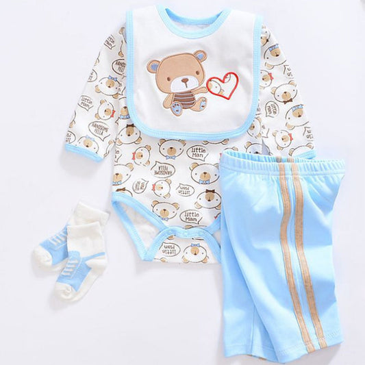 3 pcs Blue Clothing Set for 20''- 22'' Reborn Doll Boy