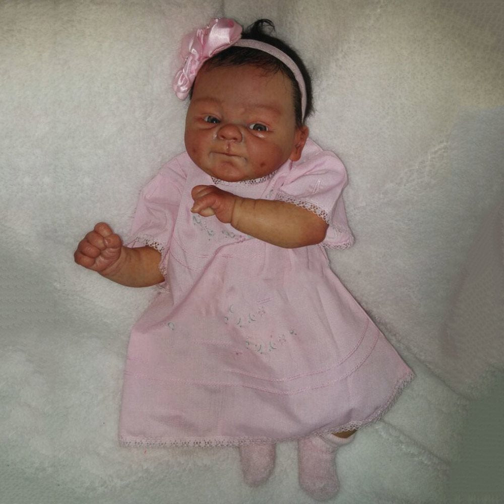 17 inch little Realistic Tirzah reborn baby baby doll